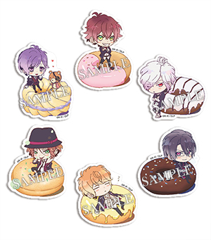 アニメ「DIABOLIK LOVERS」フェルトバッジ（全6種）