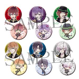 アニメ「DIABOLIK LOVERS」 SADISTIC NIGHT 2014 缶バッジセット